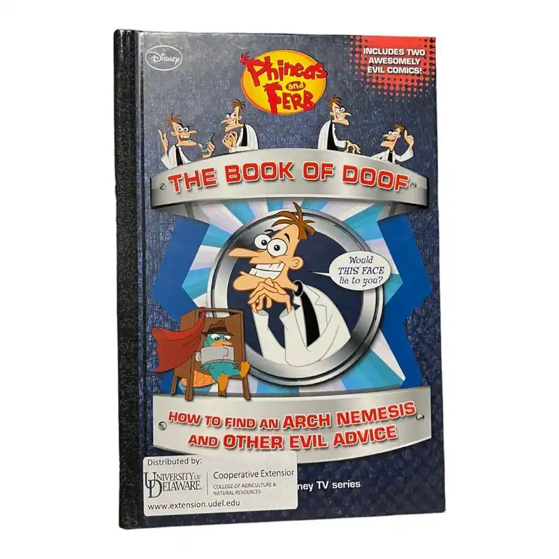 Phineas and Ferb the Book of Doof - Scott Peterson Limited Edition