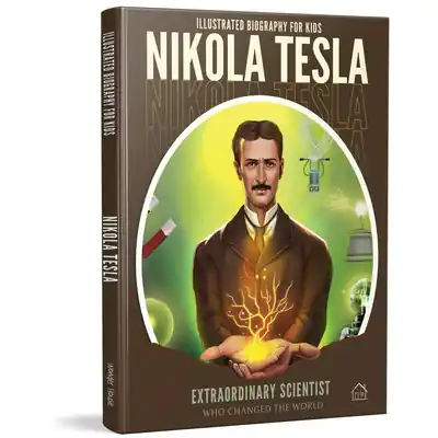 Nikola Tesla (Illustrated Biography for Kids) (Hardcover) Secure Checkout